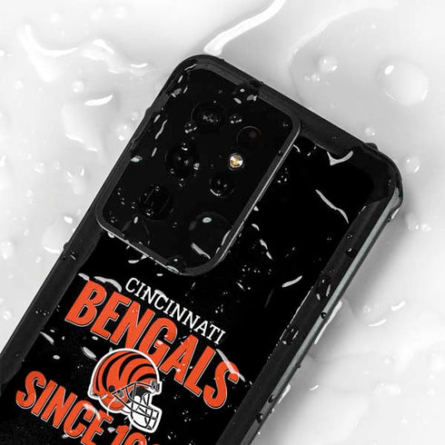 NFL Cincinnati Bengals Helmet Galaxy S24 Ultra Waterproof Case