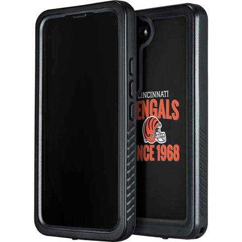 NFL Cincinnati Bengals Helmet Galaxy S24 Waterproof Case
