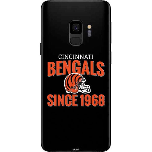 NFL Cincinnati Bengals Helmet Galaxy S9 Skin