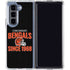 NFL Cincinnati Bengals Helmet Galaxy Z Fold5 5G Clear Case