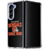 NFL Cincinnati Bengals Helmet Galaxy Z Fold5 5G Clear Case