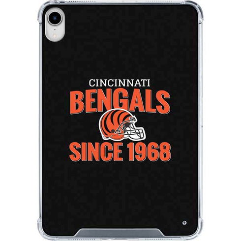 NFL Cincinnati Bengals Helmet iPad 11th Gen (2025) Clear Case
