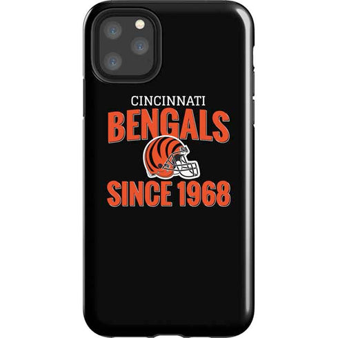 NFL Cincinnati Bengals Helmet iPhone 11 Pro Max Impact Case