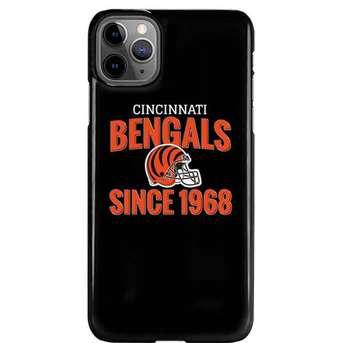 NFL Cincinnati Bengals Helmet iPhone 11 Pro Max Lite Case