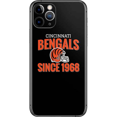 NFL Cincinnati Bengals Helmet iPhone 11 Pro Skin