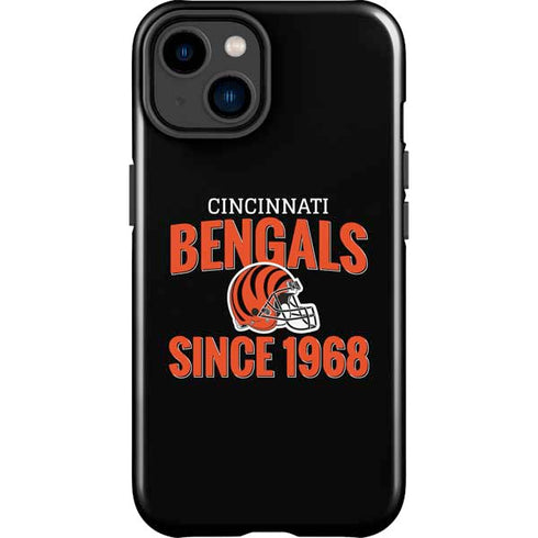 NFL Cincinnati Bengals Helmet iPhone 15 Impact Case