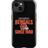 NFL Cincinnati Bengals Helmet iPhone 15 Impact Case