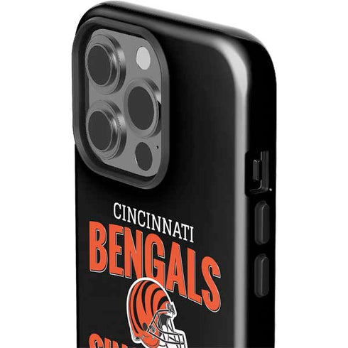NFL Cincinnati Bengals Helmet iPhone 15 Pro Impact Case