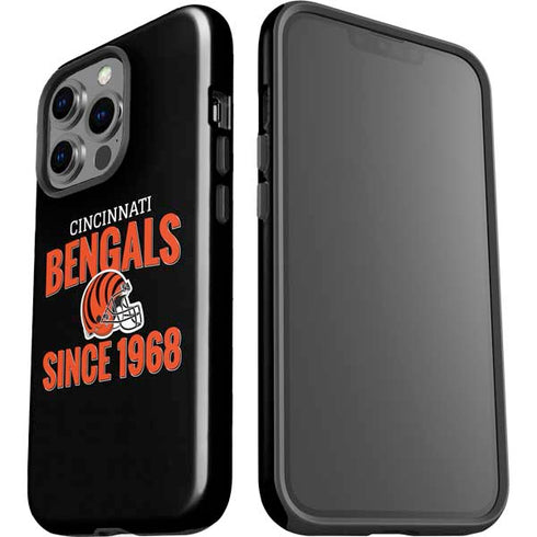 NFL Cincinnati Bengals Helmet iPhone 15 Pro Impact Case