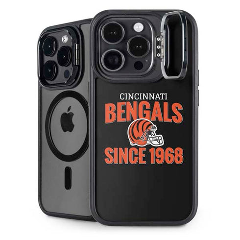 NFL Cincinnati Bengals Helmet iPhone 15 Pro Max Kickstand Case