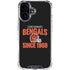 NFL Cincinnati Bengals Helmet iPhone 16 Clear Case