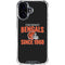 NFL Cincinnati Bengals Helmet iPhone 16 Plus Clear Case