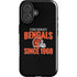 NFL Cincinnati Bengals Helmet iPhone 16 Plus Impact Case
