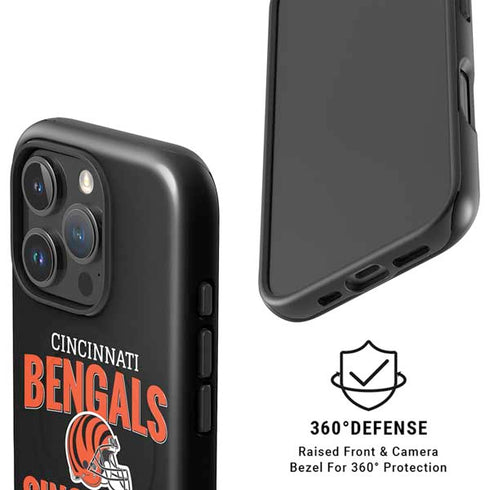 NFL Cincinnati Bengals Helmet iPhone 16 Pro Magsafe Impact Case