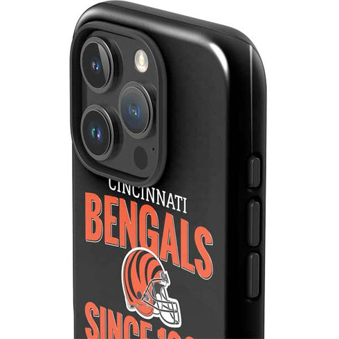 NFL Cincinnati Bengals Helmet iPhone 16 Pro Max Impact Case