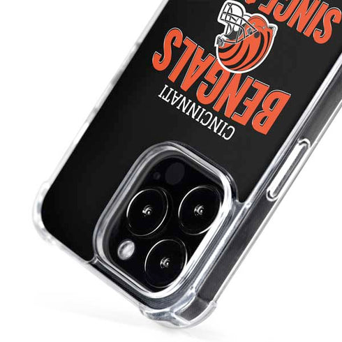 NFL Cincinnati Bengals Helmet iPhone 16 Pro Max MagSafe Case