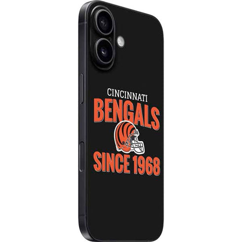 NFL Cincinnati Bengals Helmet iPhone 16 Skin
