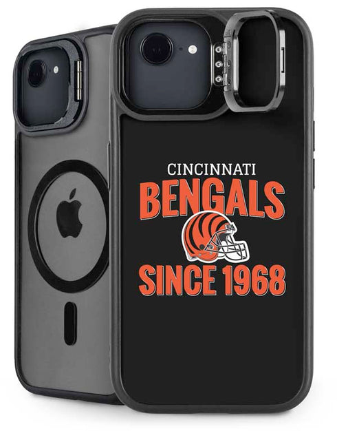 NFL Cincinnati Bengals Helmet iPhone 16e Kickstand Case