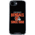 NFL Cincinnati Bengals Helmet iPhone 16e Clear Case