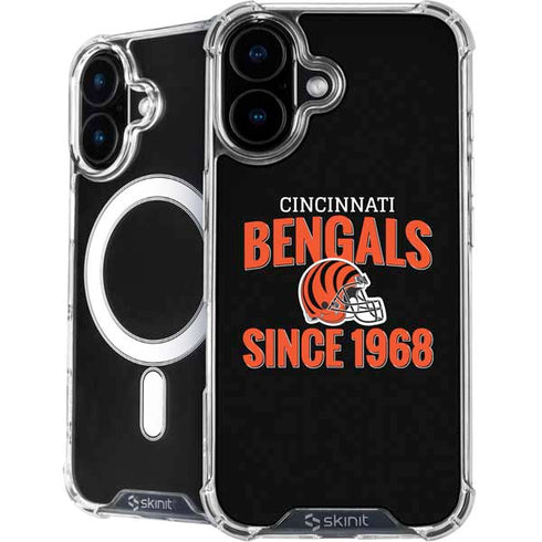 NFL Cincinnati Bengals Helmet iPhone 17 MagSafe Case