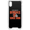 NFL Cincinnati Bengals Helmet iPhone XS Clear Case