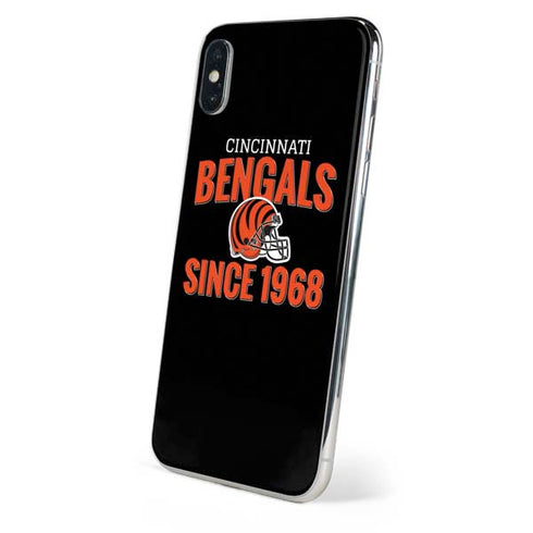 NFL Cincinnati Bengals Helmet iPhone XS Skin