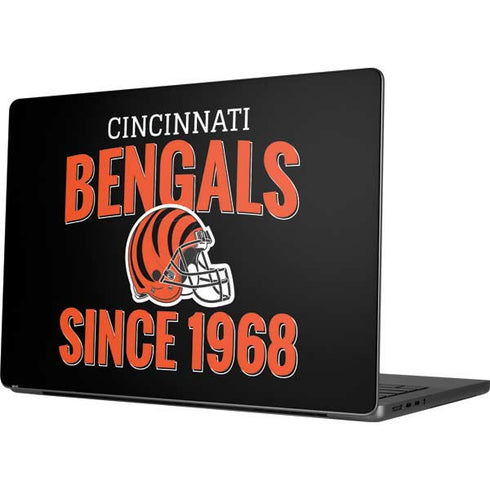 NFL Cincinnati Bengals Helmet Apple MacBook Pro 14-inch Skin