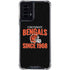 NFL Cincinnati Bengals Helmet Moto G Power 5G (2024) Clear Case