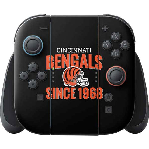 NFL Cincinnati Bengals Helmet Nintendo Skins