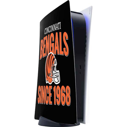 NFL Cincinnati Bengals Helmet PlayStation PS5 Skins