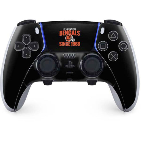 NFL Cincinnati Bengals Helmet PS5 DualSense Edge Pro Controller Skin