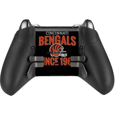 NFL Cincinnati Bengals Helmet Xbox Elite Wireless Controller Series 2 Skin