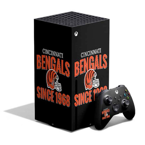 NFL Cincinnati Bengals Helmet XBox Series X Digital Edition Bundle Skin