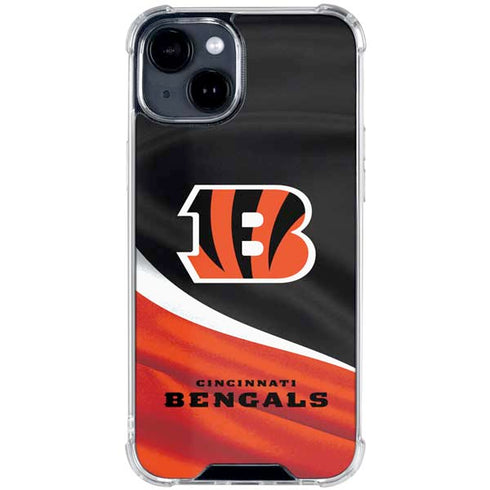 NFL Cincinnati Bengals iPhone 15 Clear Case