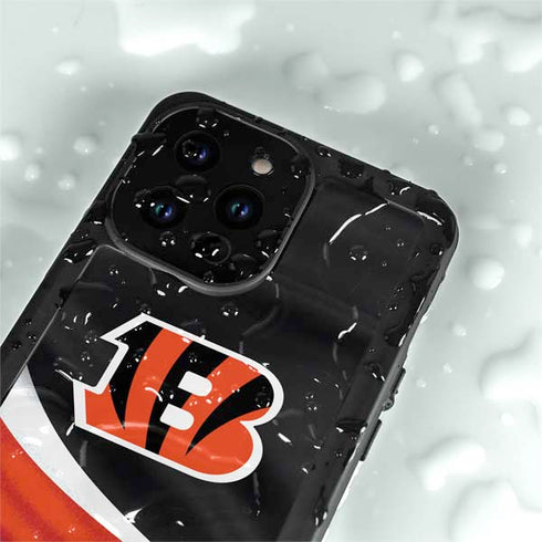 NFL Cincinnati Bengals iPhone 15 Pro Waterproof Case