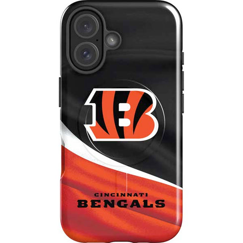 NFL Cincinnati Bengals iPhone 16 Magsafe Impact Case