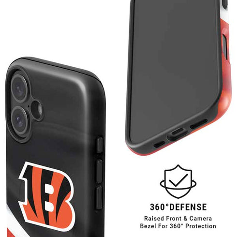 NFL Cincinnati Bengals iPhone 16 Plus Magsafe Impact Case