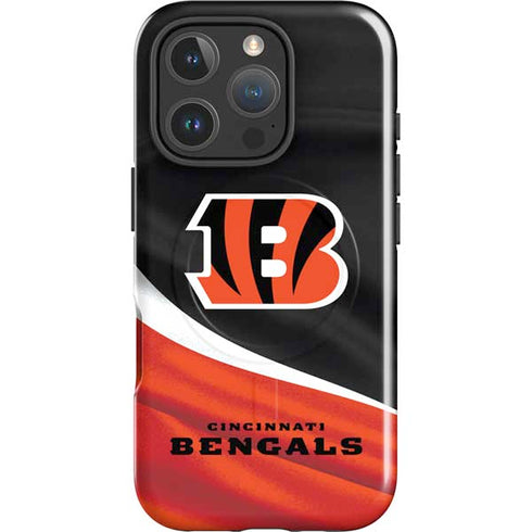 NFL Cincinnati Bengals iPhone 16 Pro Max Magsafe Impact Case