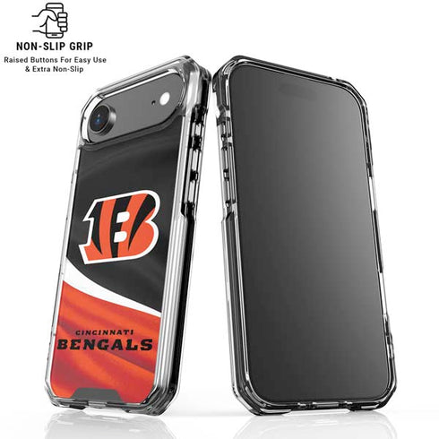 NFL Cincinnati Bengals iPhone 17 Air Clear Case
