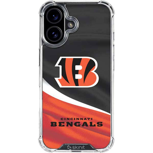 NFL Cincinnati Bengals iPhone 17 Clear Case