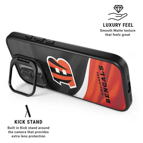 NFL Cincinnati Bengals iPhone 17 Kickstand Case