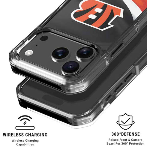 NFL Cincinnati Bengals iPhone 17 Pro Clear Case