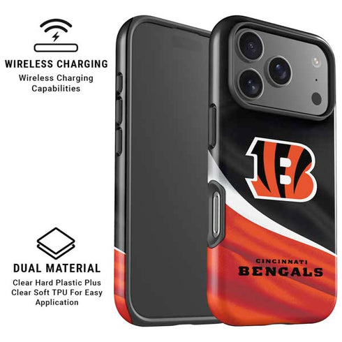 NFL Cincinnati Bengals iPhone 17 Pro Max Magsafe Impact Case