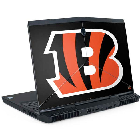 NFL Cincinnati Bengals Large Logo Dell Alienware Skin