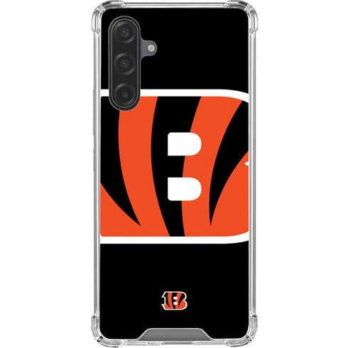 NFL Cincinnati Bengals Large Logo Galaxy A17 Clear Case
