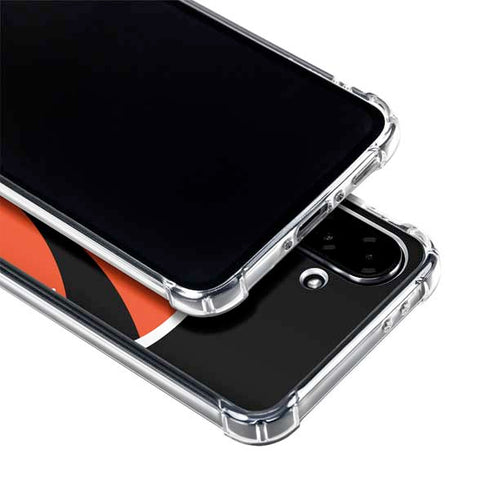 NFL Cincinnati Bengals Large Logo Galaxy A36 5G Clear Case