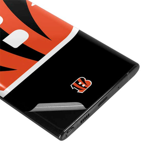 NFL Cincinnati Bengals Large Logo Galaxy Note 10 Plus Skin