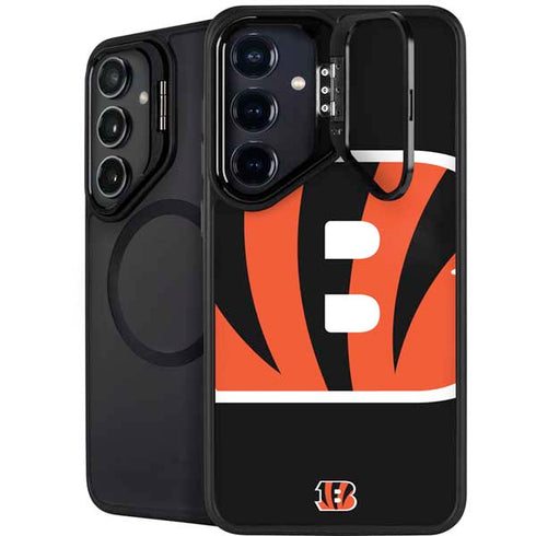 NFL Cincinnati Bengals Large Logo Galaxy S25 Kickstand Case