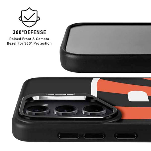 NFL Cincinnati Bengals Large Logo Galaxy S25 Kickstand Case