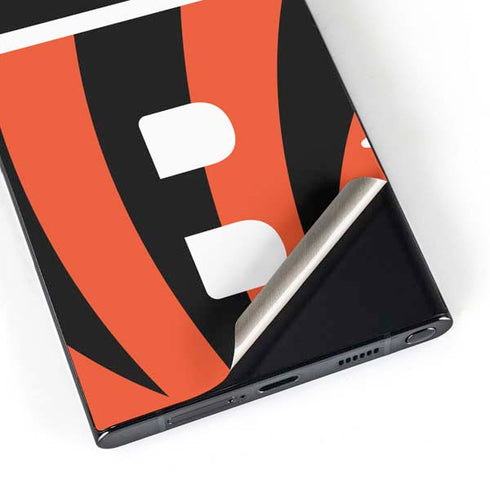 NFL Cincinnati Bengals Large Logo Galaxy S25 Ultra Skin
